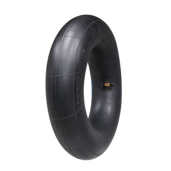 Vista completa de cámara BTRubber para llanta 4.00-8 con válvula JS87C