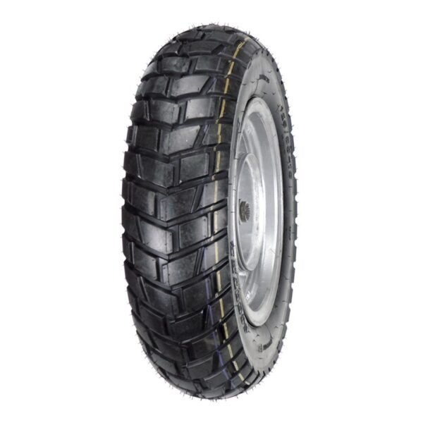 Llanta 130/90-10 para moto, Doble propósito. Tubeless.