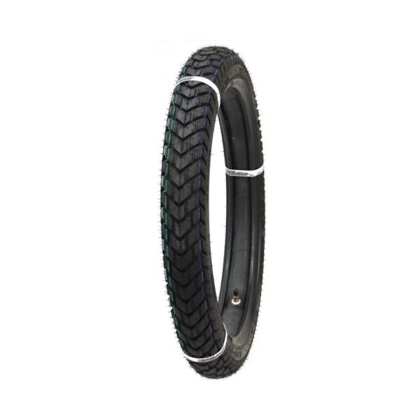 Llanta 100/90-18 para moto, Doble propósito. Tube Type.