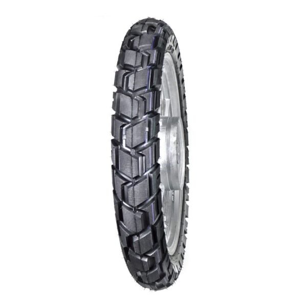 Llanta 4.10-18 para moto, Doble propósito. Tubeless.