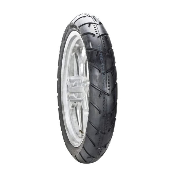 Llanta BTRubber 100/80-17 para motocicleta deportiva
