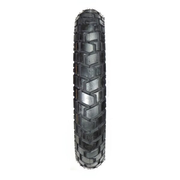 Llanta 80/90-17 para moto, Doble propósito. Tubeless.