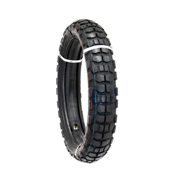 Llanta 110/80-17 para moto, Doble propósito. Tube Type.