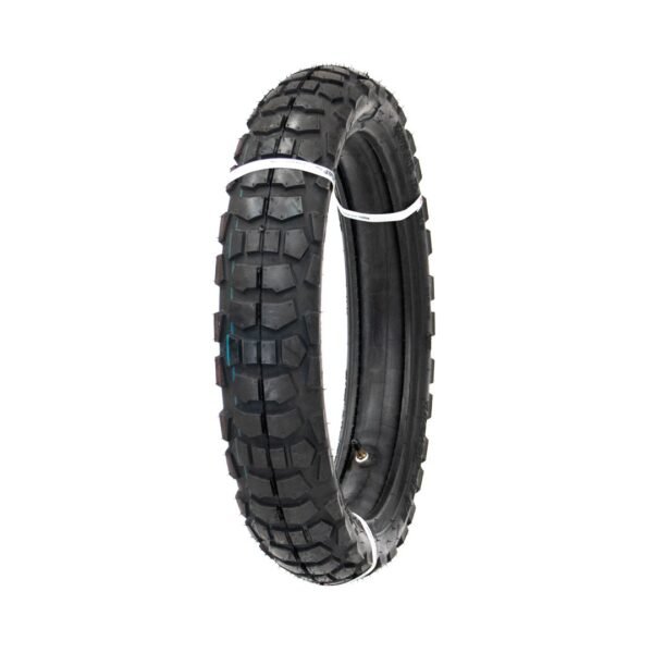 Llanta 110/80-17 para moto, Doble propósito. Tube Type.