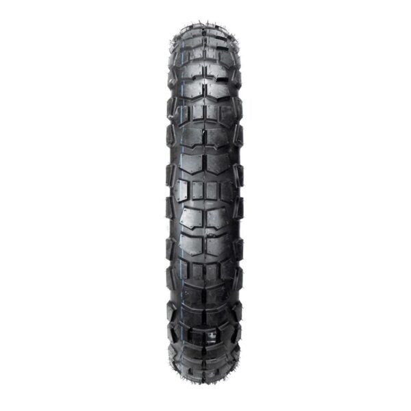Llanta 110/80-17 para moto, Doble propósito. Tubeless.