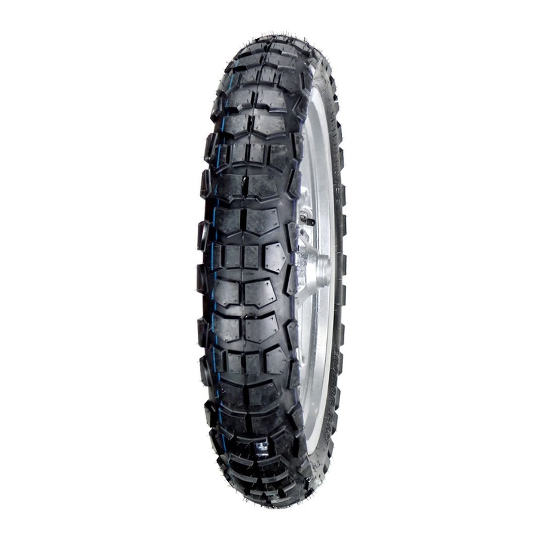 Llanta BTRubber 110/80-17 para motocicleta de doble propósito