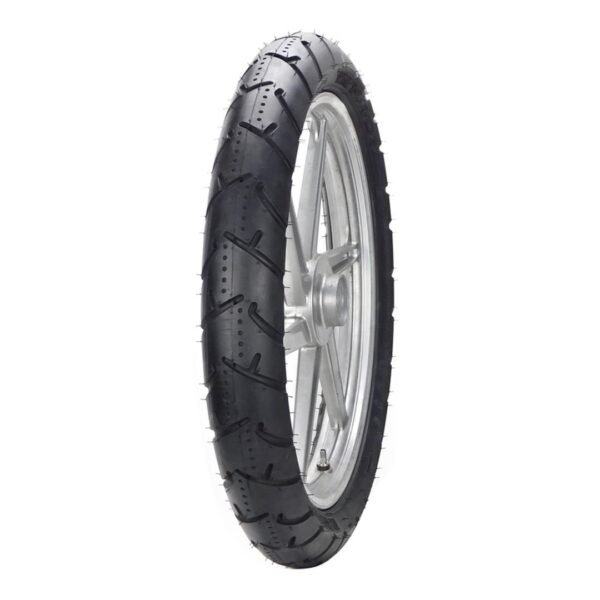 Llanta 90/80-17 para moto, Tipo Deportiva. Tubeless.