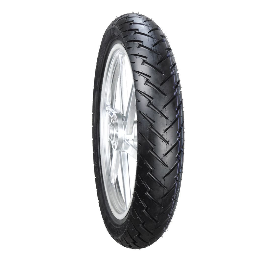 Llanta BTRubber 100/80-17 para motocicleta de turismo deportivo