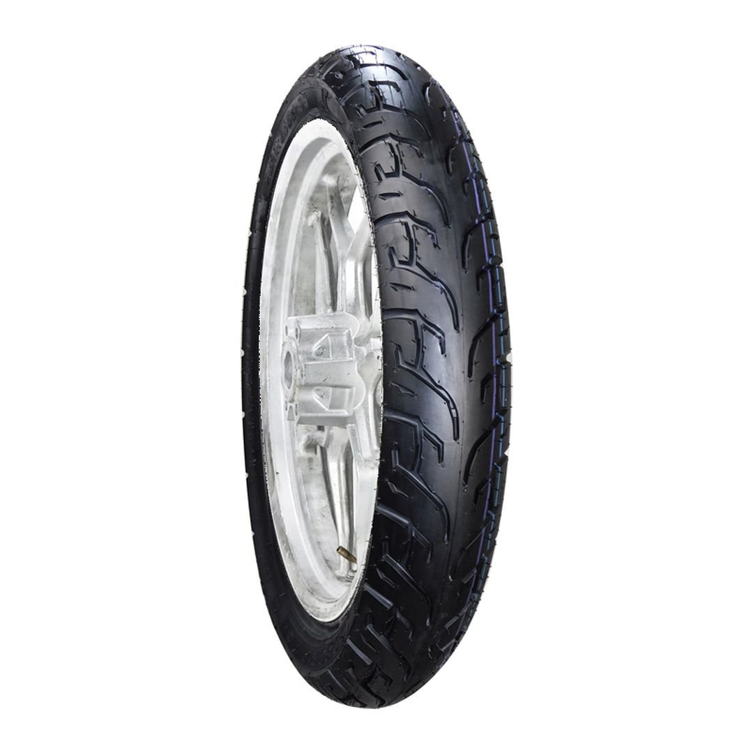Llanta BTRubber 100/80-17 para motocicleta de turismo deportivo