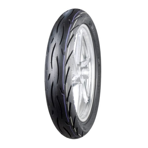 Llanta 120/70-17 para moto, Tipo turismo deportivo. Tubeless.