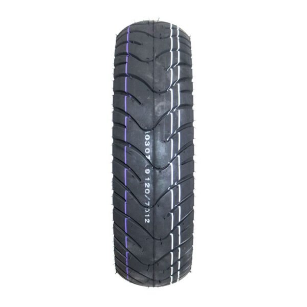 Llanta 120/70-12 para moto, Tipo Urbana. Tubeless.