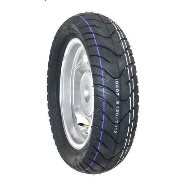 Llanta BTRubber 120/70-12 para motocicleta de uso urbano