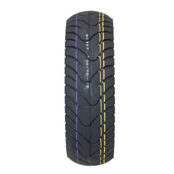 Llanta 130/70-12 para moto, Tipo Urbana. Tubeless.