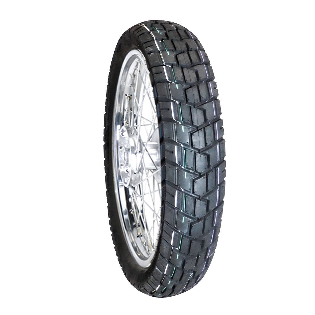 Llanta BTRubber 120/80-18 para motocicleta de doble propósito